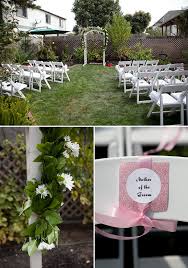 When it comes to wedding venues, backyard soirees are the epitome of effortless romance. 1960s Backyard Wedding