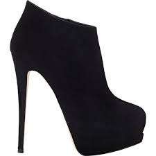 Black Boots With Clear Heel Pin On My Polyvore Finds