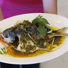 Tumis bawang merah hingga layu. Ikan Kakap Masak Sambal Picture Of Baresto Cafe Nagoya Hill Batam Tripadvisor