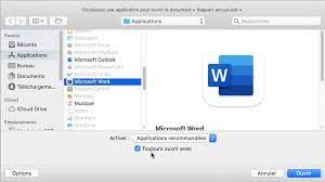 Fichier Odt Avec Word Ouvrir Modifier Enregistrer