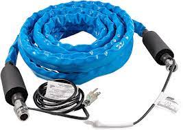 Featuring a highly efficient internal heating extrusion, api's heated hose maximizes heat retention. Camco Tast Epure 1 2 Inch Id Heated Drinking Water Hose Amazon De Auto