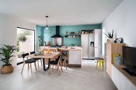 Separation Cuisine Salon 40 Idees Pour Cloisonner Et Delimiter L Espace Cuisine Ouverte Amenagement Cuisine Cuisine Moderne