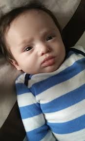 Happy Birthday in Heaven my handsome boy! You are missed and loved more  than words can ever describe! We love you! Happy 2nd Birthday Benson! 💙❤️💛