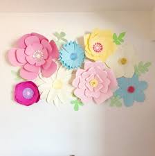 Room decor tutorials craft ideas decoration. Giant Paper Flower Wall Decor 16 Steps With Pictures Instructables