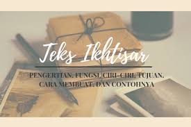 Kuis bahasa indonesia tema 1 kelas 4. Ikhtisar Pengertian Fungsi Ciri Ciri Tujuan Cara Membuat Dan Contohnya Halaman All Kompas Com