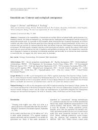 Many ____ serve as disease vectors to such diseases as malaria and yellow fever. Pdf Insecticide Use Contexts And Ecological Consequences