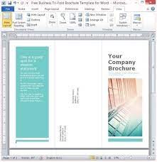 Free Flyer Templates For Word 2010 Ms Word Brochure 16