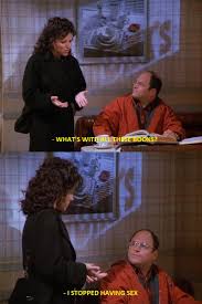 What's going on in there? George Quotes Seinfeld At Work On Desk Dogtrainingobedienceschool Com