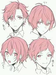 Many anime hair styles range in different colors. 12 Drawing Anime Hairstyles Ideas
