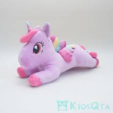Boneka Unicorn My Little Pony Ungu Tiarap July Kuda Poni My Little Pony Boneka