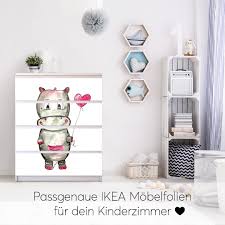 Konsequenterweise wurde auch die malm kommode mit 4 schubladen von ikea im preis gesenkt. Folie Fur Mobel Ikea Malm Kommode 4 Schubladen Design Nilpferd Mit Herz Ikea Malm Kommode Malm Kommode Schubladen Design