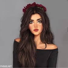 أروع صور بنات كرتون كيوت جديدة long hair girl girl short hair beautiful girl drawing