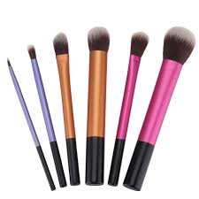 6 x set cosmetic makeup blush brushes