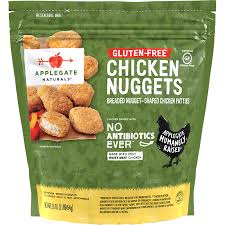 Place the breaded chicken on a plate until all are finished. Products Breaded Chicken All Natural Gluten Free Chicken Nuggets Family Size Applegate