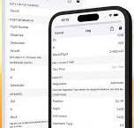 Commercial pilot logbook tracking