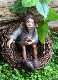 Ooak Art Puppe Garten Pixie Elfe Feen Figur Etsy Doll Garden Ooak Art Doll Art Dolls