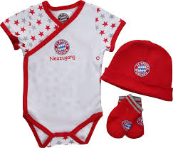 This logo image consists only of simple geometric shapes or text. Kleidung Accessoires Fc Bayern Munchen Baby Body Logo Gr 50 56 Unterwasche Escxtra Com