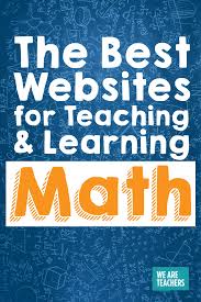 64 Awesome Websites For Teaching And Learning Math Math Websites Free Math Websites Learning Math