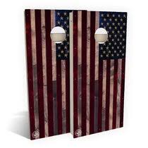 This plastic american flag window silhouette is illuminated by 10 warm white led bulbs. Lighted American Flag Wayfair