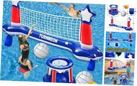 Maybe you would like to learn more about one of these? Buy Large Inflatable Pool Games Volleyball Net Basketball Hoop Set With 2 Balls Online In Taiwan 284245244451