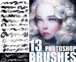 Hair tools photoshop brushes 3. Hair Brush Pack Time Lapse Video Flippednormals