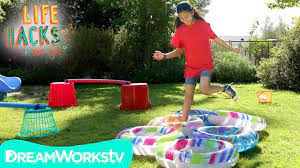 5 frequently asked questions relating to ninja backyard obstacle courses. Diy Backyard Obstacle Course Life Hacks For Kids Youtube