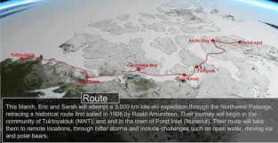 It was expected to provide an alternative and shorter passage from europe to asia, but as the sea is frozen over for most of the year, this route is not very practical. Northwest Passage 2012 Dot Com Northwest Passage Kite Ski Racing Against Spring Breakup And Open Waters