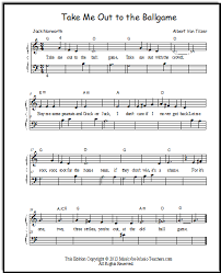 Boston pops orchestra, keith lockhart, tanglewood festival chorus. Take Me Out To The Ballgame Free Sheet Music Download