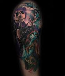 Top 95 Nightmare Before Christmas Tattoo Ideas 2021 Guide Half Sleeve Tattoo Half Sleeve Tattoos Designs Sleeve Tattoos