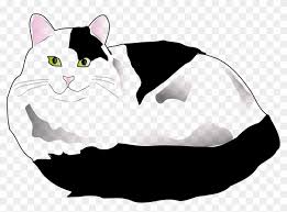 4.6 out of 5 stars 141 ratings. Graphic Transparent Clipart Black And White Cat Fluffy White Cartoon Cat Hd Png Download 2400x1665 663878 Pngfind