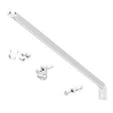 Best of all, it's available at a price that's equally as pleasant as its appearance. Closetmaid White Wire Closet Shelf Hardware Kit At Menards