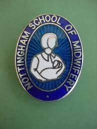 Nottingham School Of Midwifery Enfermera Insignias Exposiciones