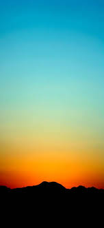 Our selection of blue wallpaper includes soft powder blues, duck egg and teal, often combined with neutral backgrounds for a clean and stylish effect. Orange Blue Gradient Wallpaper By Efforfake On Deviantart Blue Sunset Sunset Gradient Wallpaper