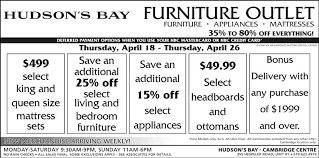 Check spelling or type a new query. Thursday April 18 2019 Ad Hudson S Bay Cambridge Centre Guelph Mercury Tribune