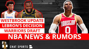See which nba players are injured today and get the latest basketball injury news with our injury report for every team in the nba. Nba News Rumors Lebron James Decision Nba Playoffs Boycott Russell Westbrook Injury Update Youtube