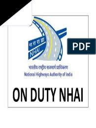 It is a nodal agency of the ministry of road transport and highways. On Duty Nhai Sticker Pdf