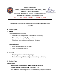 Rundown acara dibuat agar pelaksanaan suatu acara terstruktur dan lancar. Contoh Laporan Kegiatan Natal Sekolah Minggu