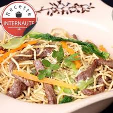 Nouilles Aux Oeufs Et Boeuf Recettes Recette Recette De Plat Nouilles Aux Oeufs Recette