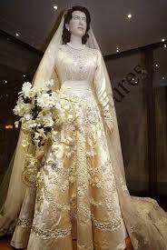 Why the queen wore lime green. Elizabeth Ii Wedding Dress A Fashionable Frolick Married In White You Have Chosen All Rig Royal Wedding Gowns Queen Elizabeth Wedding Royal Wedding Dress