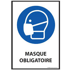 Il sera finalement obligatoire dès la semaine prochaine ! Masque Obligatoire M016 Panneau D Obligation Iso En 7010