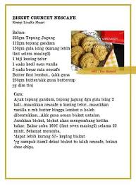 Kuih raya merupakan menu wajib ada semasa sambutan hari raya. Crunchy Nescafe Cookie Snack Butter Cookies Cookie Recipes