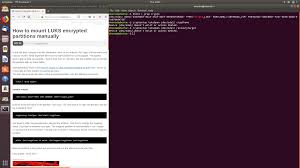 · 3 selecione as opções avançadas para ubuntu · 4 . How To Mount And De Encrypt A Luks Encrypted Partition To Recover Files Unix Linux Stack Exchange