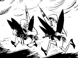 A Look Into The Nuclear Arms Race Between Two Main Superpowers During This Time The Ussr And T Arms Race Historical Cartoons Bombing Of Hiroshima And Nagasaki