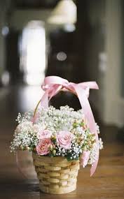 Save 20% with code 20madebyyou. Flowers Girl Basket Babys Breath 20 New Ideas Flowers Wedding Table Pink