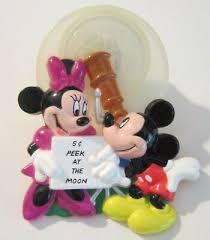 Disney Mickey And Minnie Mouse Moon Night Light Nightlight Ebay