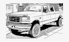 These tractor coloring pages printable will surely provide your boy with the sense of adventure he desires while also teaching him the finer art of your kid will learn to color within the specified lines which serve as demarcations. Ford F150 Coloring Page Ford Pickup Truck For Coloring Transparent Png 678x422 Free Download On Nicepng