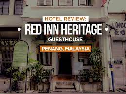 We did stay somewhere else in georgetown but the less said about that p. Hotel Review Red Inn Heritage Guesthouse Georgetown Penang Malaysia