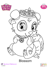 The franchise is comprised of a group of royal pets who live with the disney princesses. Palace Pets Summer Coloring Page Free Coloring Library