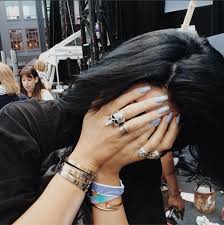 Coffin nails are called coffin nails because they look like coffins…. Kylie Jenner Without Fake Nails