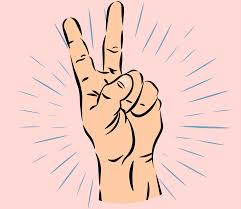 As a point of interest, however, note that the peace sign ☮ is constructed from the semaphores for n and d (nuclear disarmament). Peace Sign Hand Free Image On Pixabay